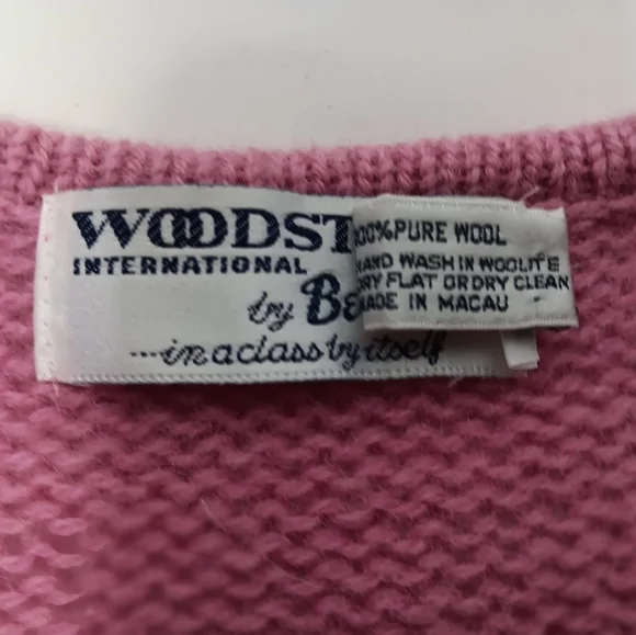 Vintage Woodstock by Benard 💯 Wool , double breasted Sweater. 38 ( small) - Picture 8 of 9